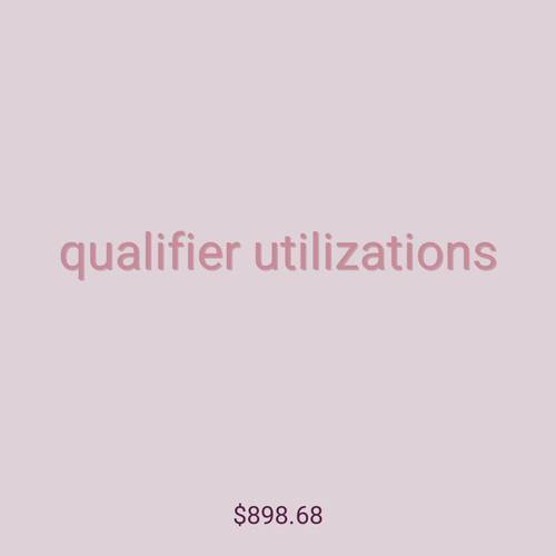 qualifier utilizations