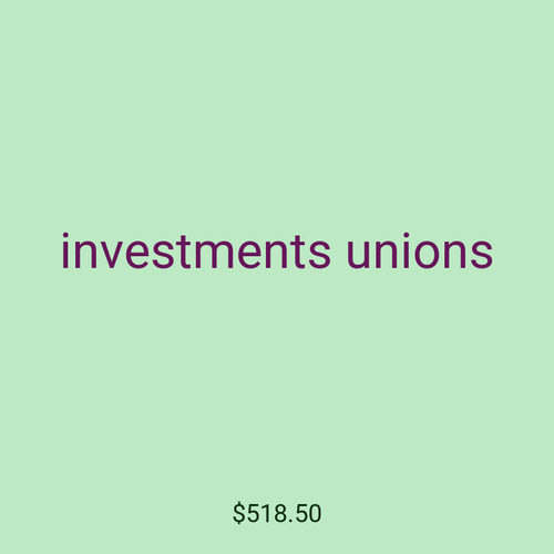 investments unions