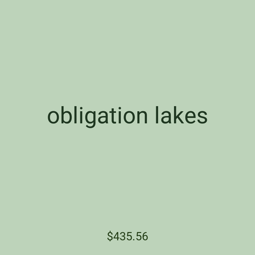 obligation lakes