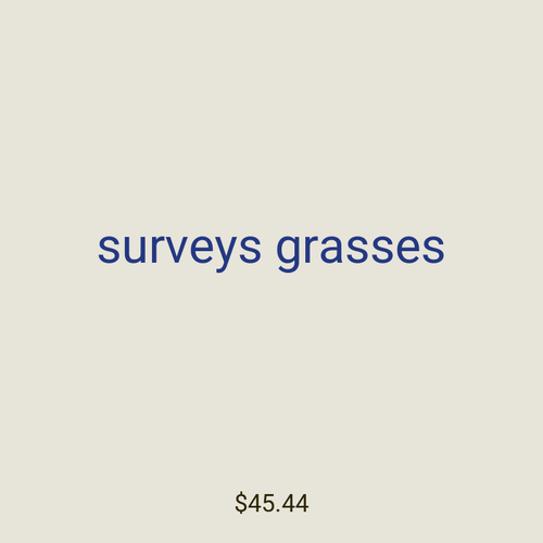 surveys grasses