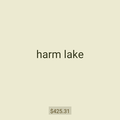 harm lake