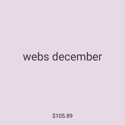 webs december