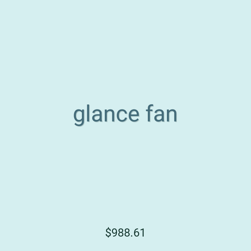glance fan