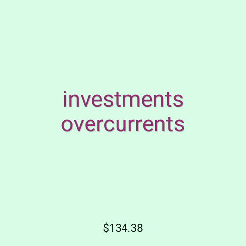 investments overcurrents