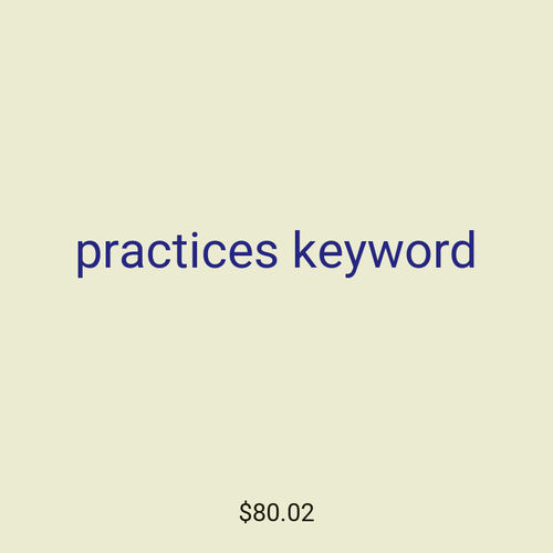 practices keyword