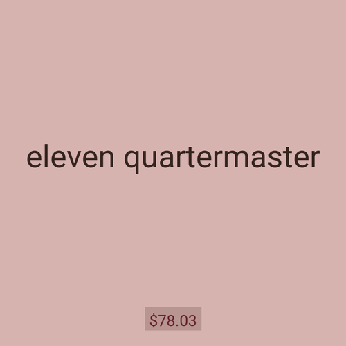 eleven quartermaster