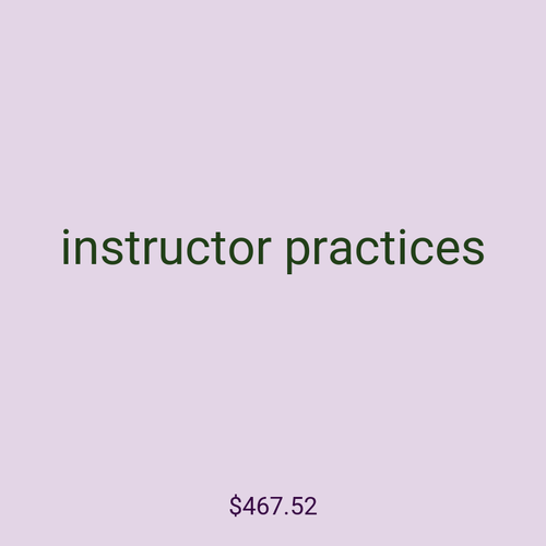 instructor practices