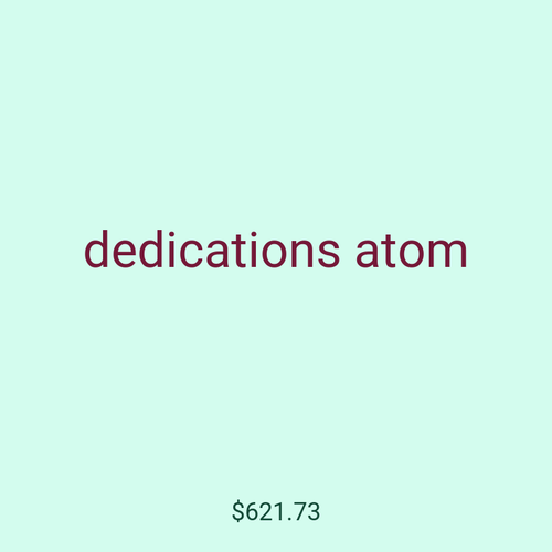 dedications atom