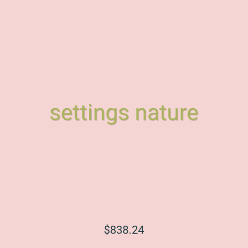 settings nature