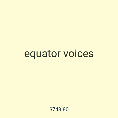 equator voices