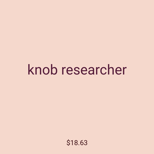 knob researcher