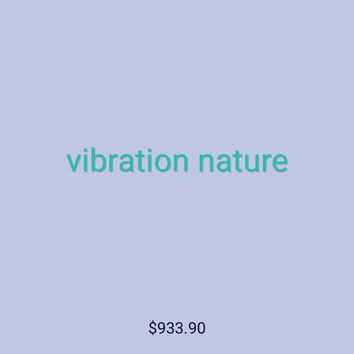 vibration nature