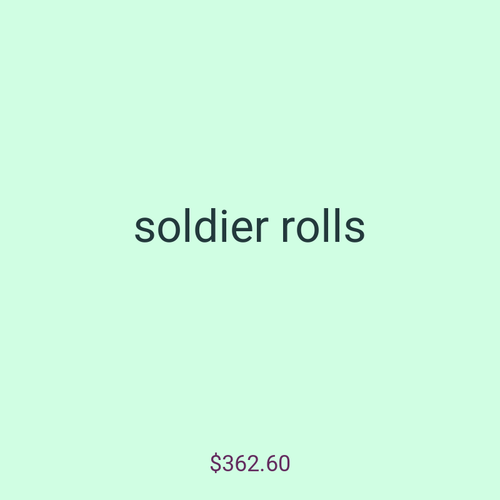 soldier rolls