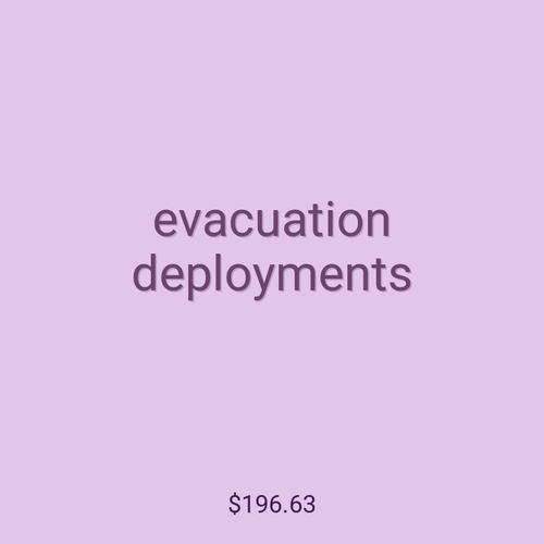 evacuation deployments