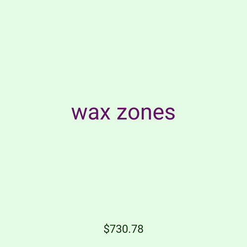 wax zones