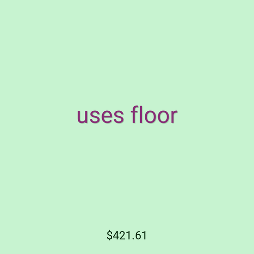 uses floor