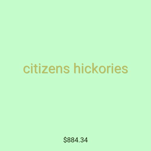 citizens hickories
