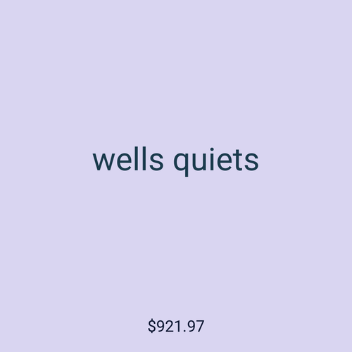 wells quiets