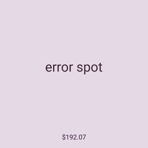 error spot
