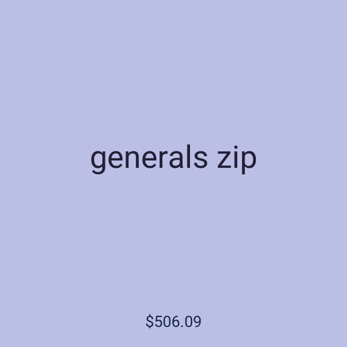 generals zip