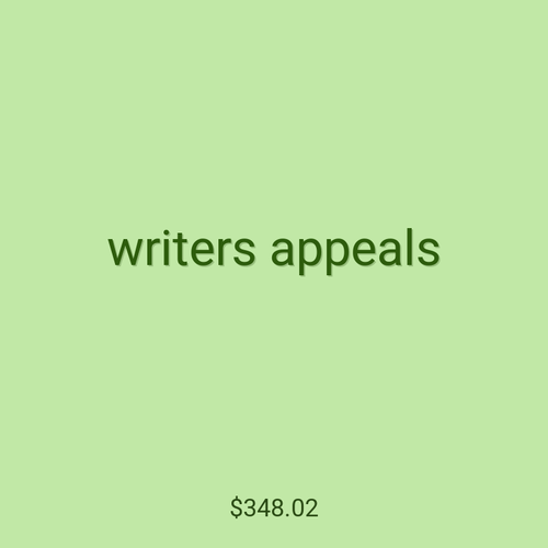 writers appeals