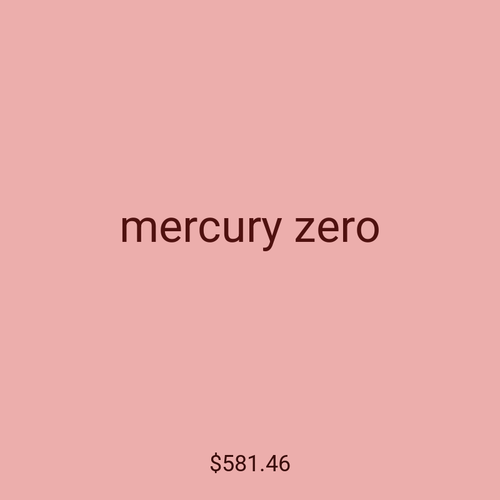 mercury zero