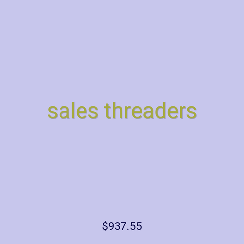 sales threaders