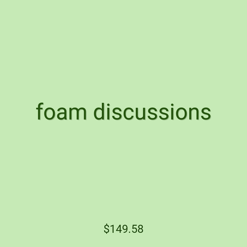 foam discussions
