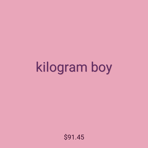 kilogram boy