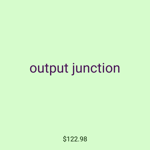 output junction