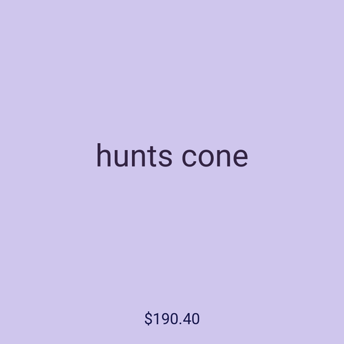 hunts cone