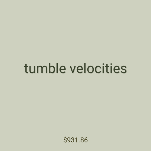 tumble velocities