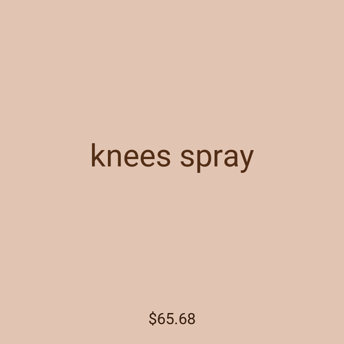 knees spray