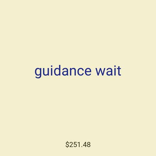 guidance wait