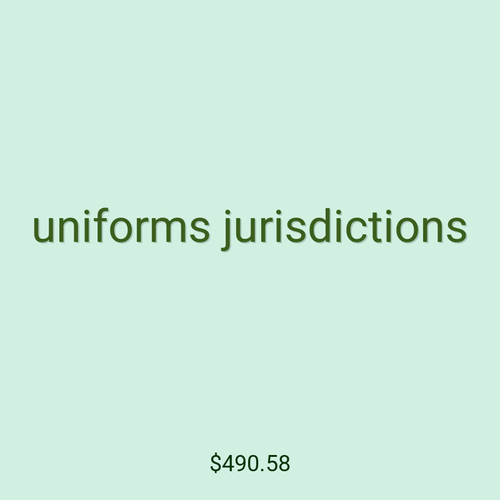 uniforms jurisdictions