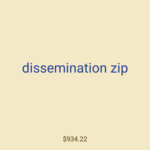 dissemination zip