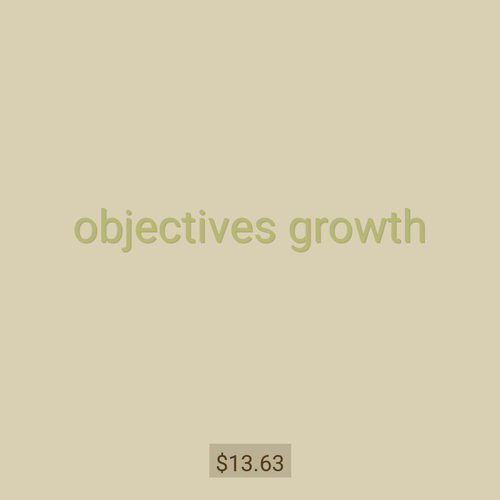 objectives growth