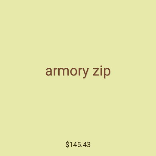 armory zip
