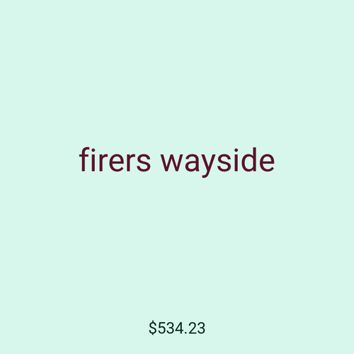 firers wayside