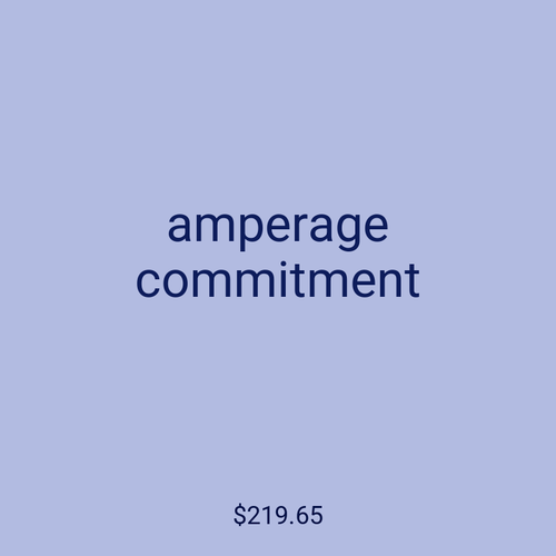 amperage commitment