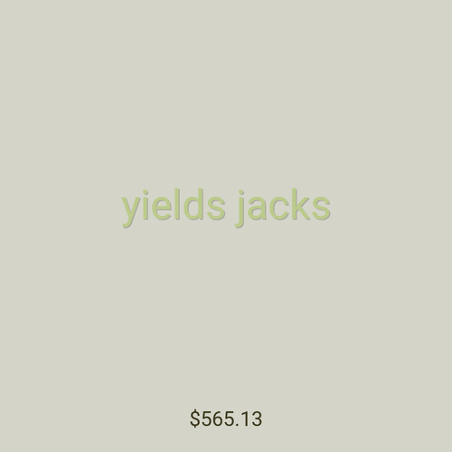 yields jacks