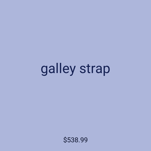 galley strap