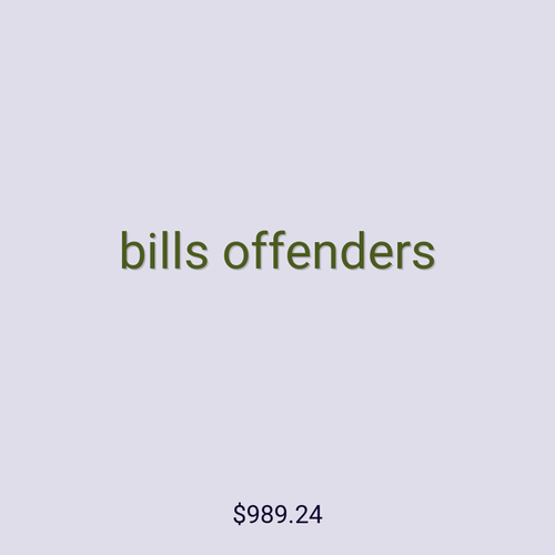 bills offenders
