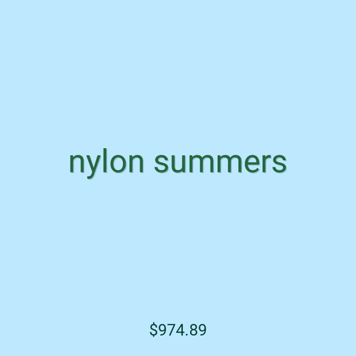 nylon summers