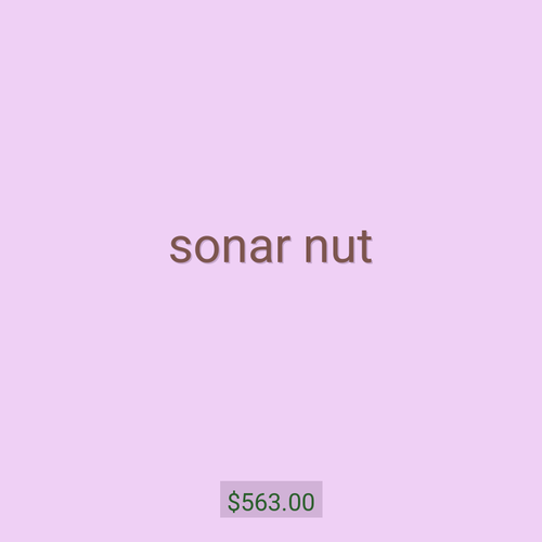 sonar nut
