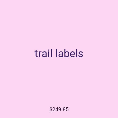 trail labels