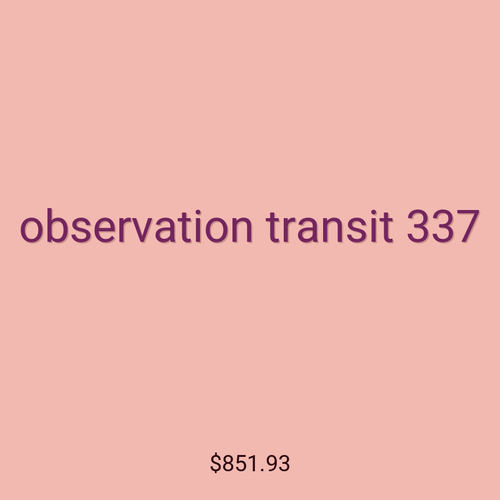 observation transit 337