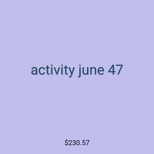 activity june 47