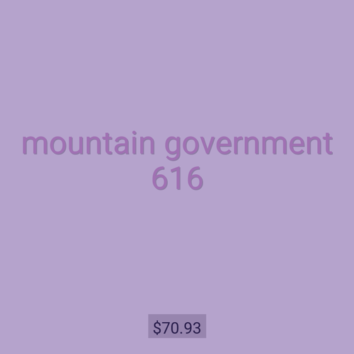 mountain government 616