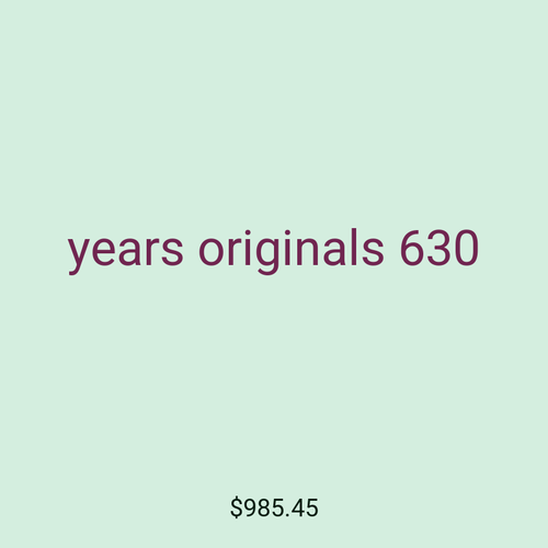 years originals 630